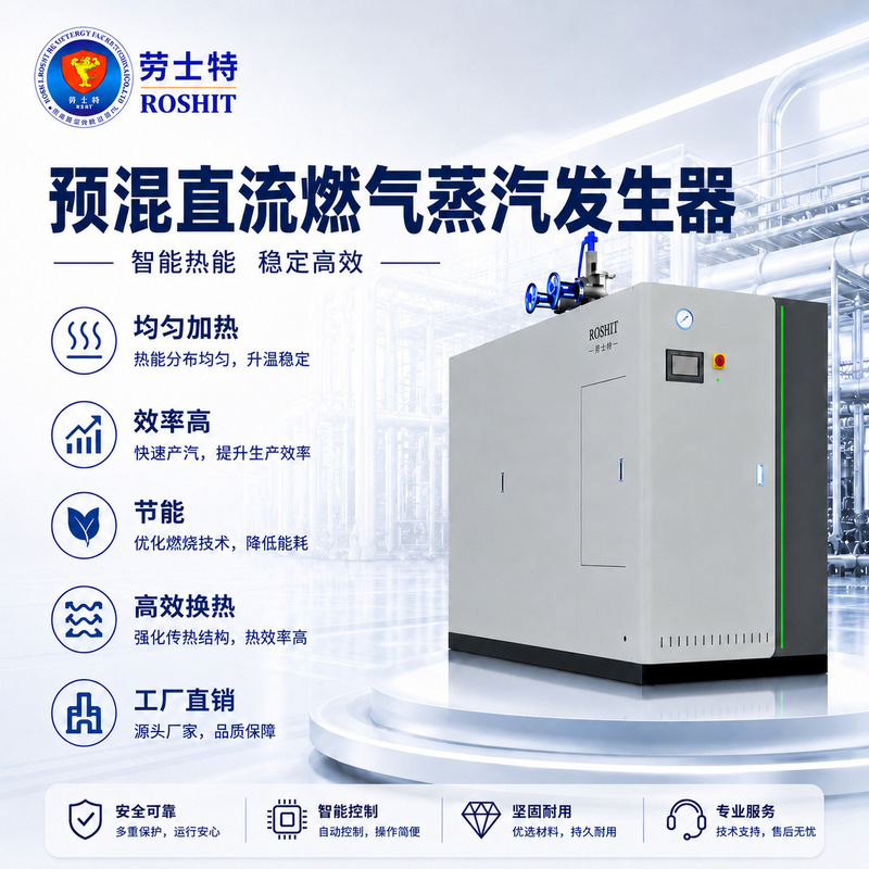 Rostec pre-mixed DC gas steam generator boiler with efficient heat exchange output, energy-saving, direct factory sales Rostec pre-mixed DC gas steam generator boiler with efficient heat exchange output, energy-saving, direct factory sales