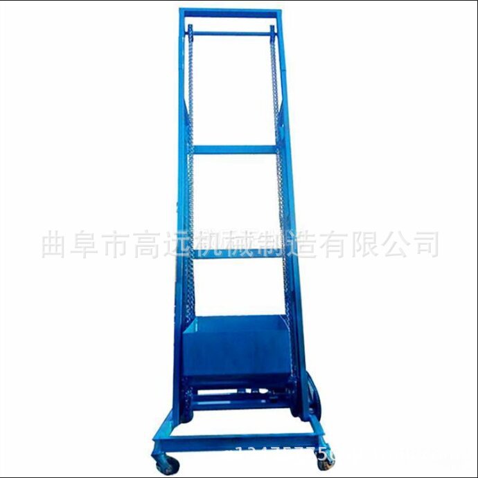 食品颗粒不锈钢单斗提升机 塑料片翻斗上料机 干沙自动卸料提料机