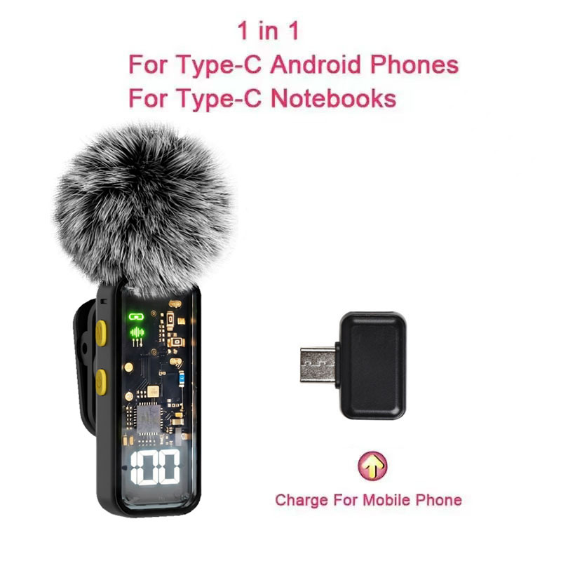 Modo privado transfronterizo L7 micrófono inalámbrico teléfono móvil transmisión en vivo al aire libre reverberación de video reducción de ruido monitoreo Bluetooth collar clip micrófono