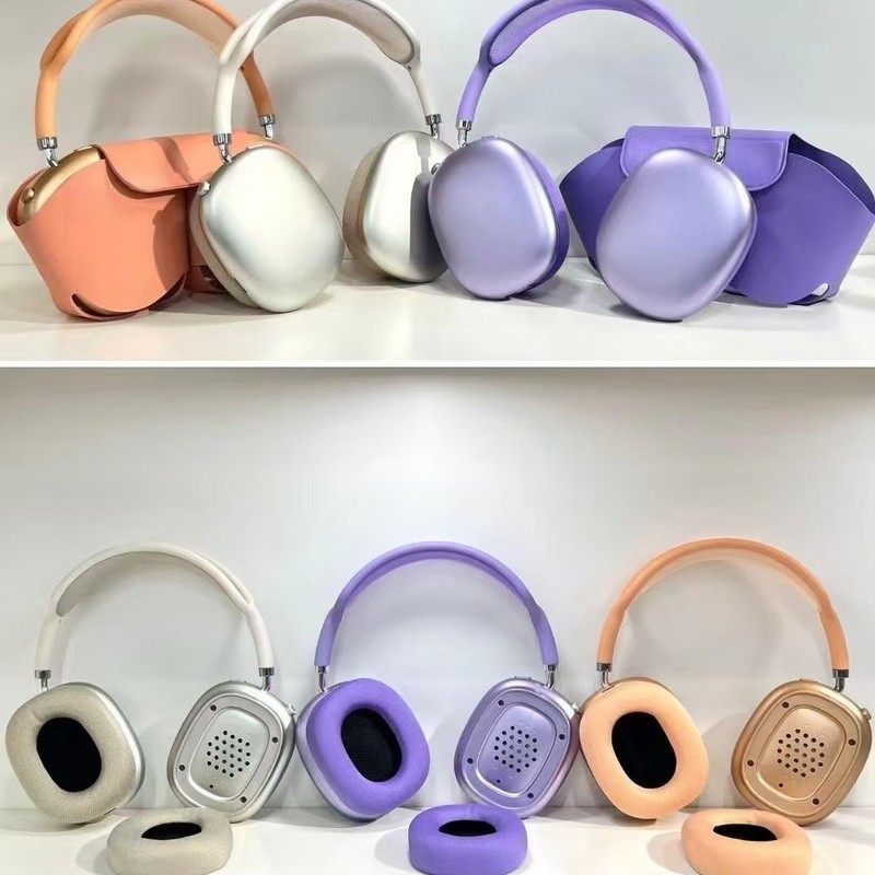 国境を越えた新しい P9MAX 磁気ワイヤレスヘッドマウント Bluetooth ヘッドセット、レザーバッグ付き|undefined