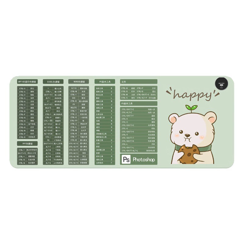 Нагреваемый коврик для мыши Мультяшный компьютер подогреваемый столик толстый офис Настольный нагревательный коврик большой нагревательный коврик