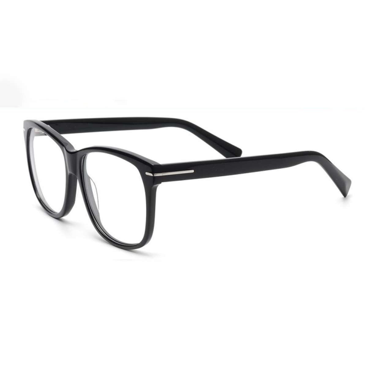 New Acetate Fiber板材 Eyeglass Frame Thin Frame Glasses Square Frame Non-Prescription Glasses Personality Trendy Glasses