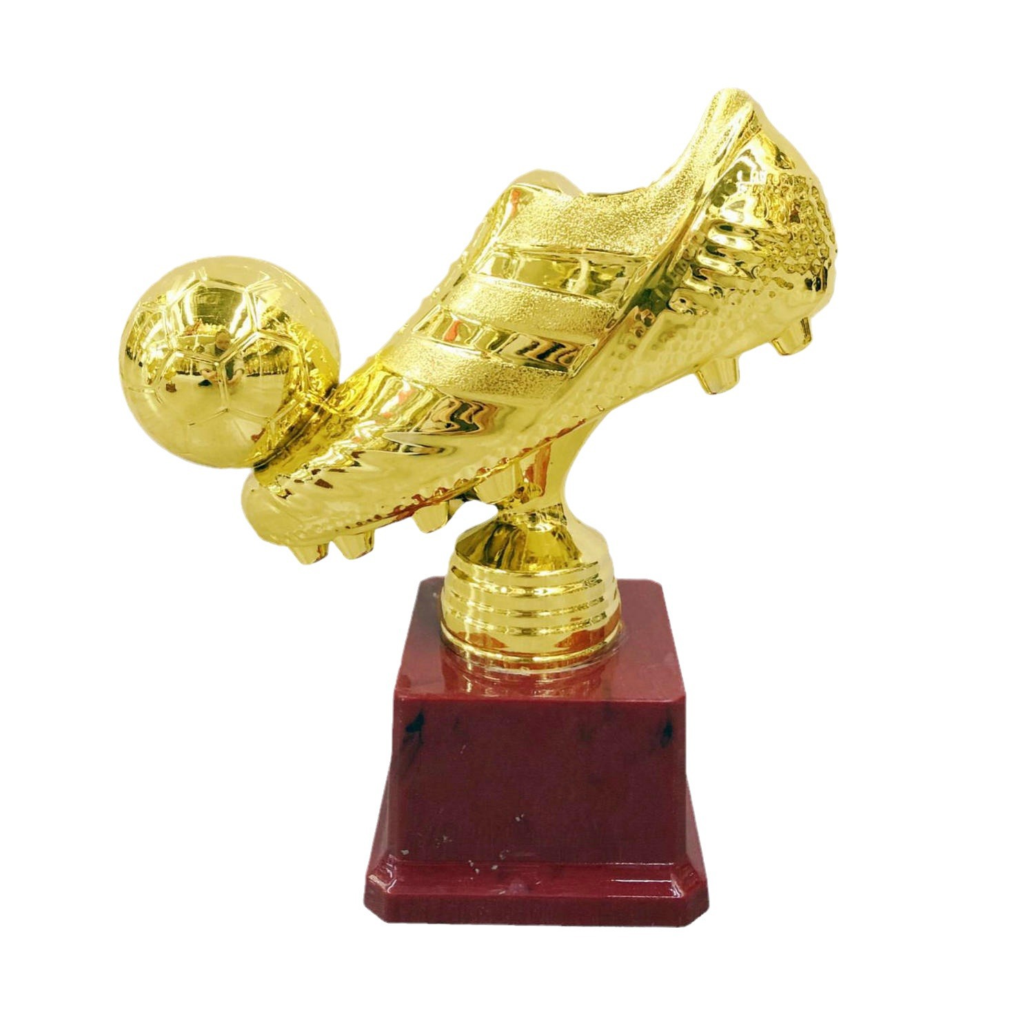 Fútbol botas de oro PREMIO DE LA Copa ventiladores suministros de oro botas galvanoplastia plástico trofeo transfronterizo base de suministro directo de fábrica de comercio exterior se puede cambiar