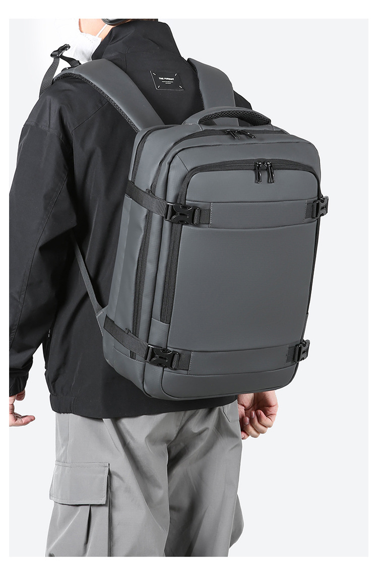 New cross-border Korean version men's backpacks, large-capacity, simple commuting computer bags for foreign trade, and school bags for junior and senior high school students undefined