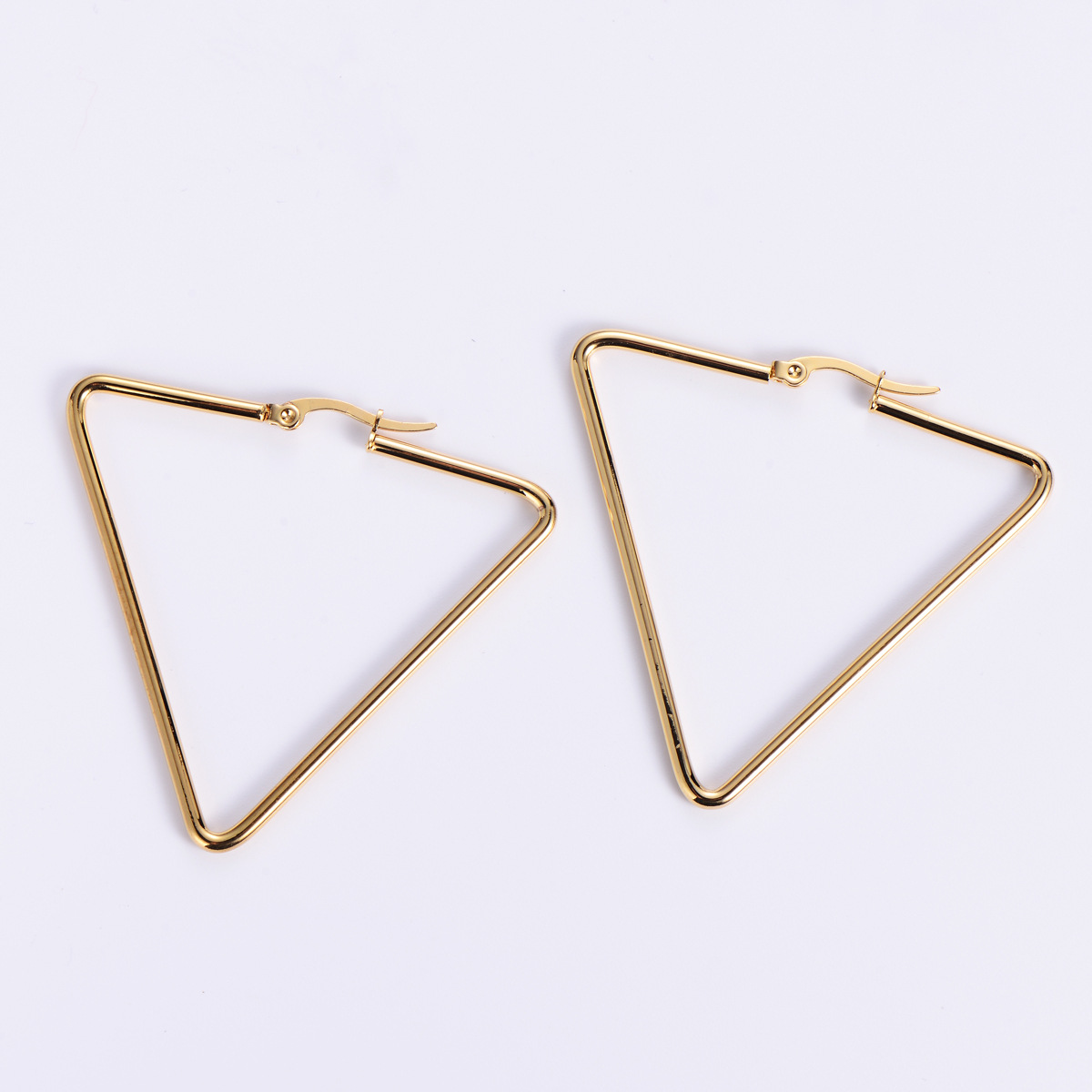 Pendientes de acero inoxidable a la moda para mujer, de titanio y oro de 18K, con borlas exageradas, pendientes de espiral elegantes, accesorios de joyería. image 9