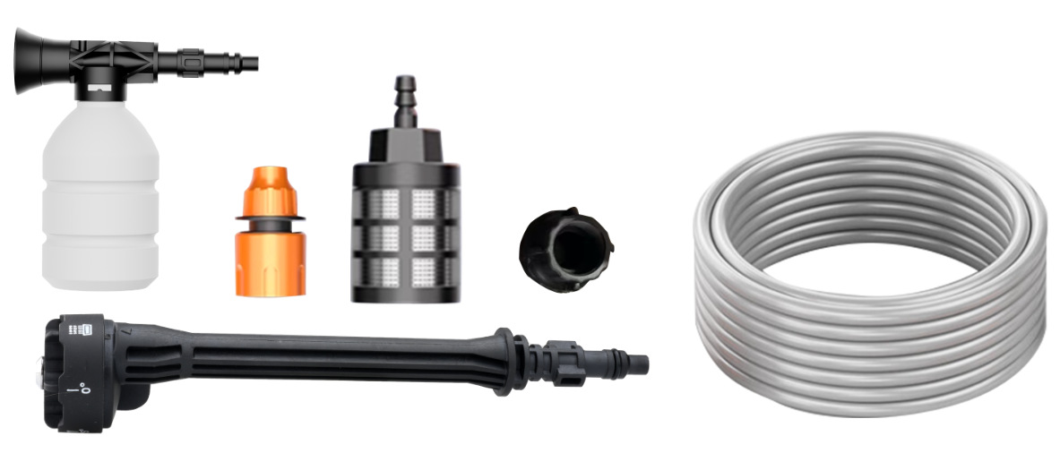 Brushless Car Wash Gun High-Pressure Water Spray Mist Car Wash Machine Lithium Battery Multi-Function Extendable Cleaning Power Tool Foreign Trade