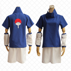 Anime COS clothing Morichiha Sasuke generation blue clothes summer clothes cosplay stage performance costumes