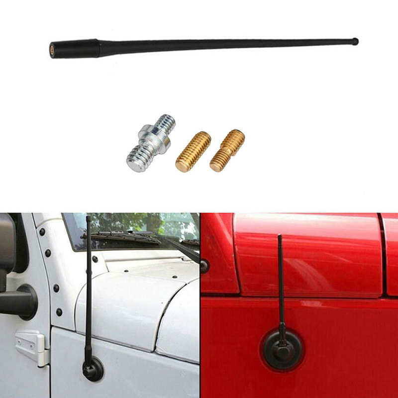 13inch Radio Antenna Suitable for Jeep Wrangler Jeep Suv 2007-2019 Car Antenna