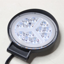 36wLED爆闪灯汽车卡车工作灯跨境36w中间带爆闪汽车卡车led工作灯