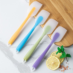 Wholesale Large Semi-Transparent Silicone Spatula Baking Tool Mixing Spatula Cake Cream Spreading Knife