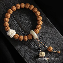 正宋树王爆肉小金刚手串男士手链文玩佛珠核桃盘玩菩提念珠原继灿