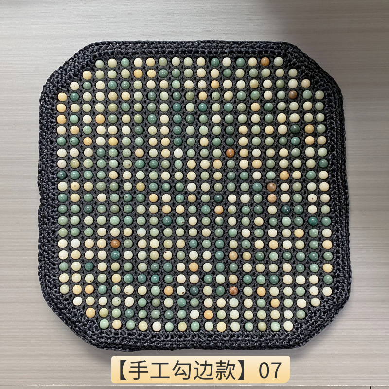 Cushion Summer Single: Universal Cool pad - hand-crocheted-edge-07