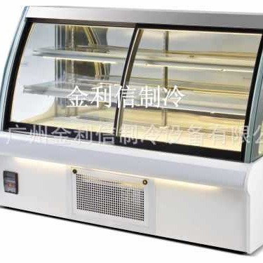 供应金利信新款前移门蛋糕冷藏展示柜保鲜冷藏设备西点柜