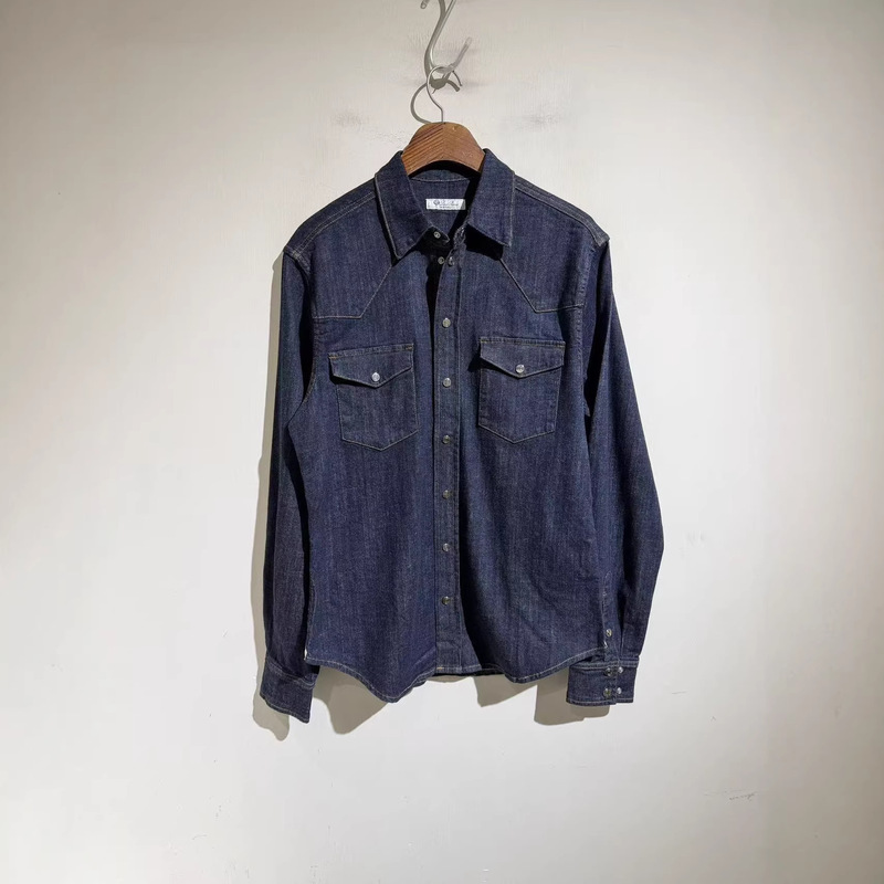 2026 Fashionable New Cotton Casual Shirt Long-Sleeve Denim Shirt Top Jacket Versatile Shirt