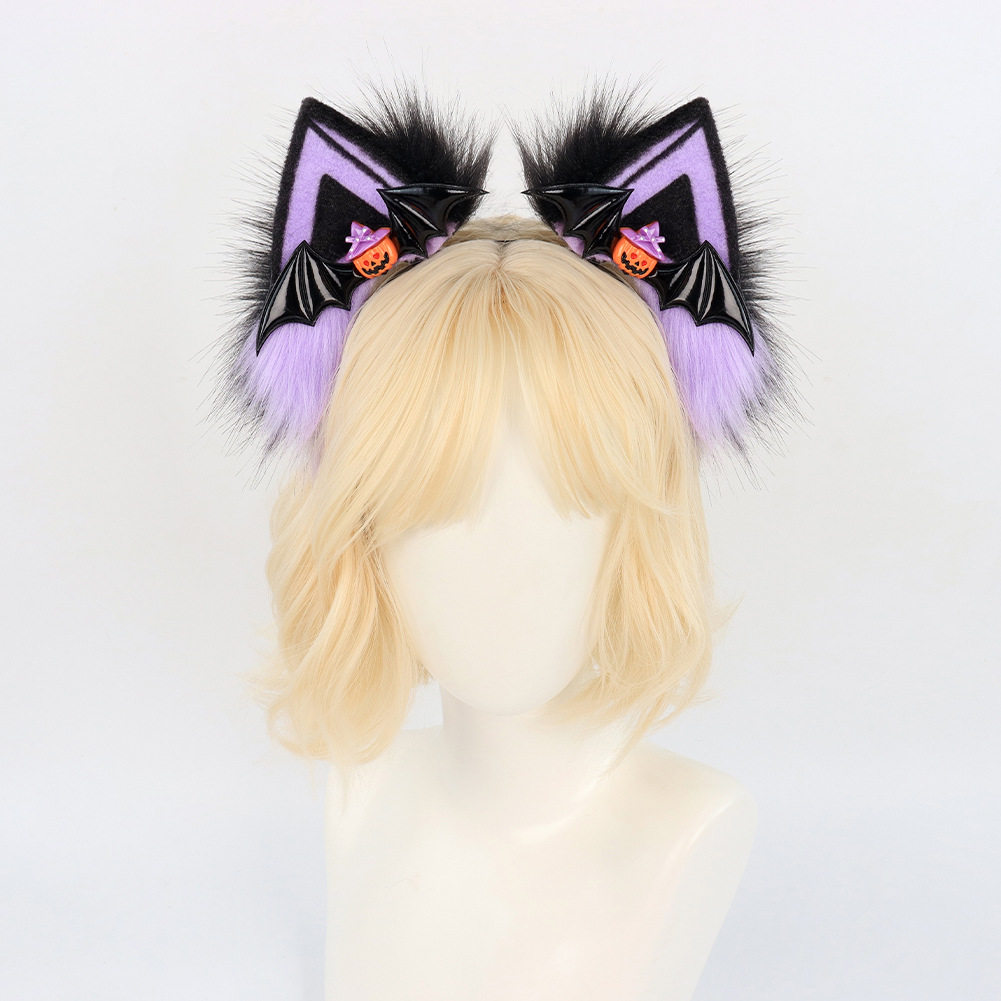 호박 고스트-퍼플 블랙