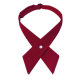 Japanese and Korean cross bow tie male and female professional jk collar flower campus host uniform spot wholesale