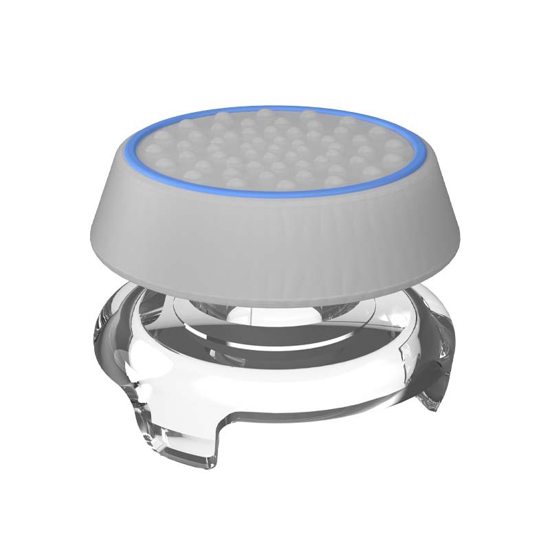 PS5 mango tapa basculante piezas de goma traje PS5 versión Elite mango de dos colores anillo Rocker manga aumento de altura combinación tapa del botón