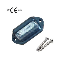 工場直売6ledトラックナンバープレートライト自動車トラック客車トレーラーテールランプ12-24vサイドライト