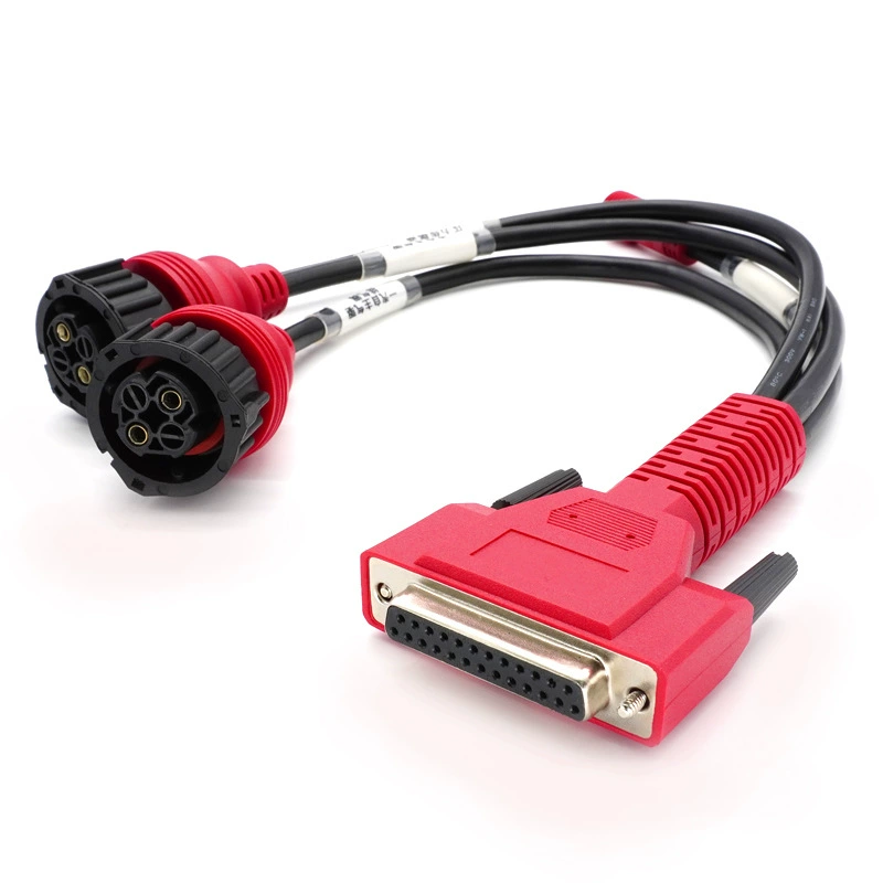 Автомобильный диагностический жгут проводов Автомобильный разъем насос мочевины OBDll Диагностический провод один перетащить три автомобильные клеммные провода