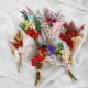 Cross-border Amazon Tie Flower Mini Small bouquet Dried Flower Eternal Flower Small bouquet Finished Flower Material Wholesale Factory Straight Hair