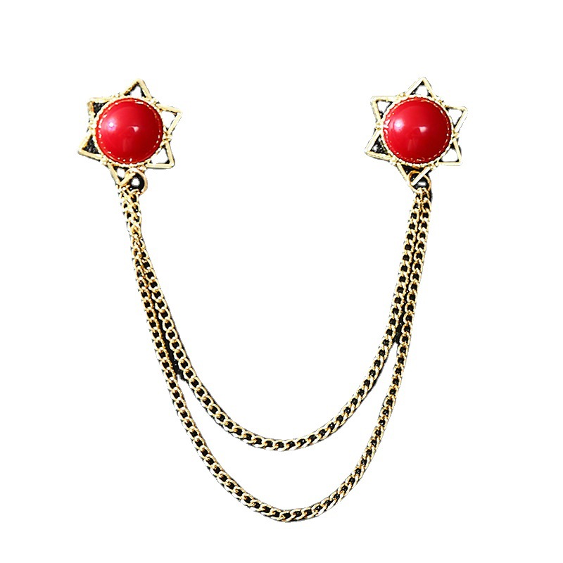 Spilla donna vintage con perle e cristalli per cappotto e sciarpa_voghion.com