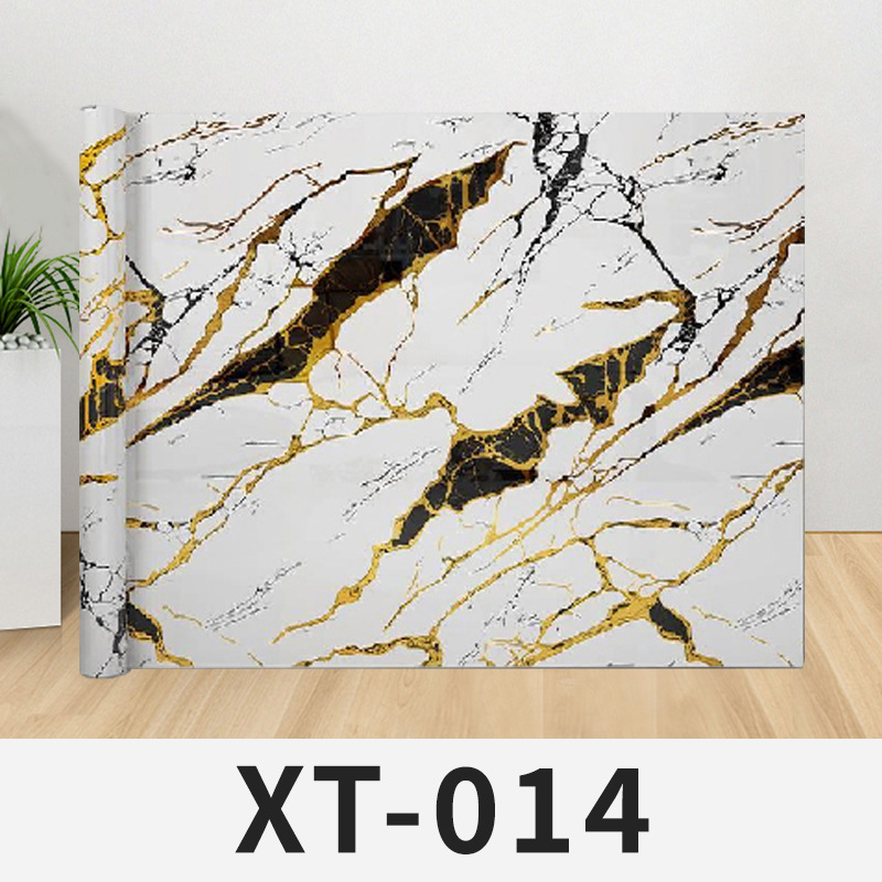 Papel pintado de mármol autoadhesivo a prueba de humedad fondo pegatinas de pared decoración de pared cerámica imitada pegatinas de pared estampadas PET