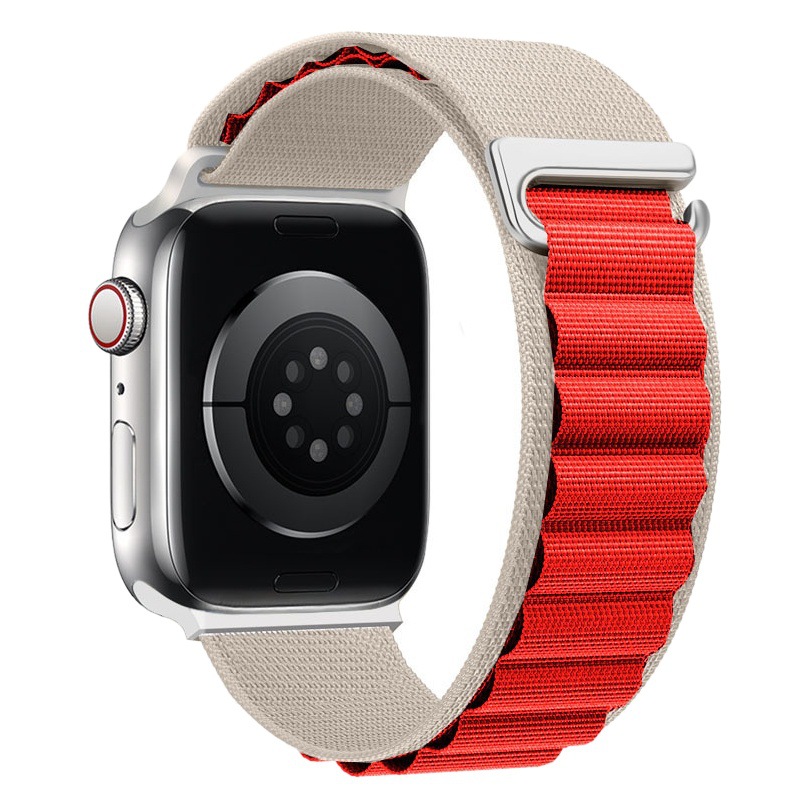 Correa de Apple aplicable Correa de iwatch tejida de anillo de montaña Correa de reloj Apple s10ultra 46