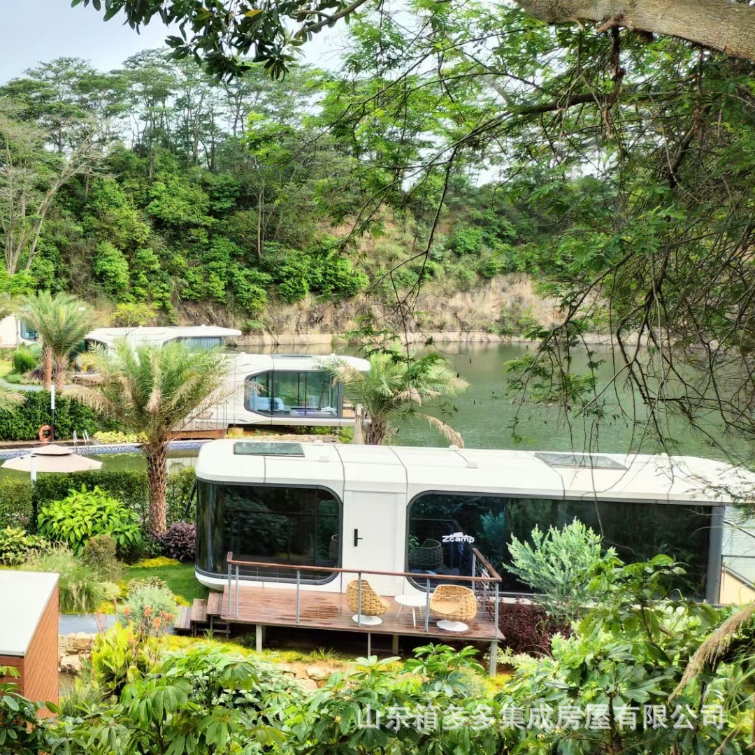 Mobile Space cápsula B & B Área escénica Villa al aire libre Hotel Apple Cang Starry Sky Room Creative Resort Sunshine Room