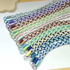 簡約斜挎個性糖果色ins網紅掛鏈通用跨手機背帶掛脖防摔掛繩相機