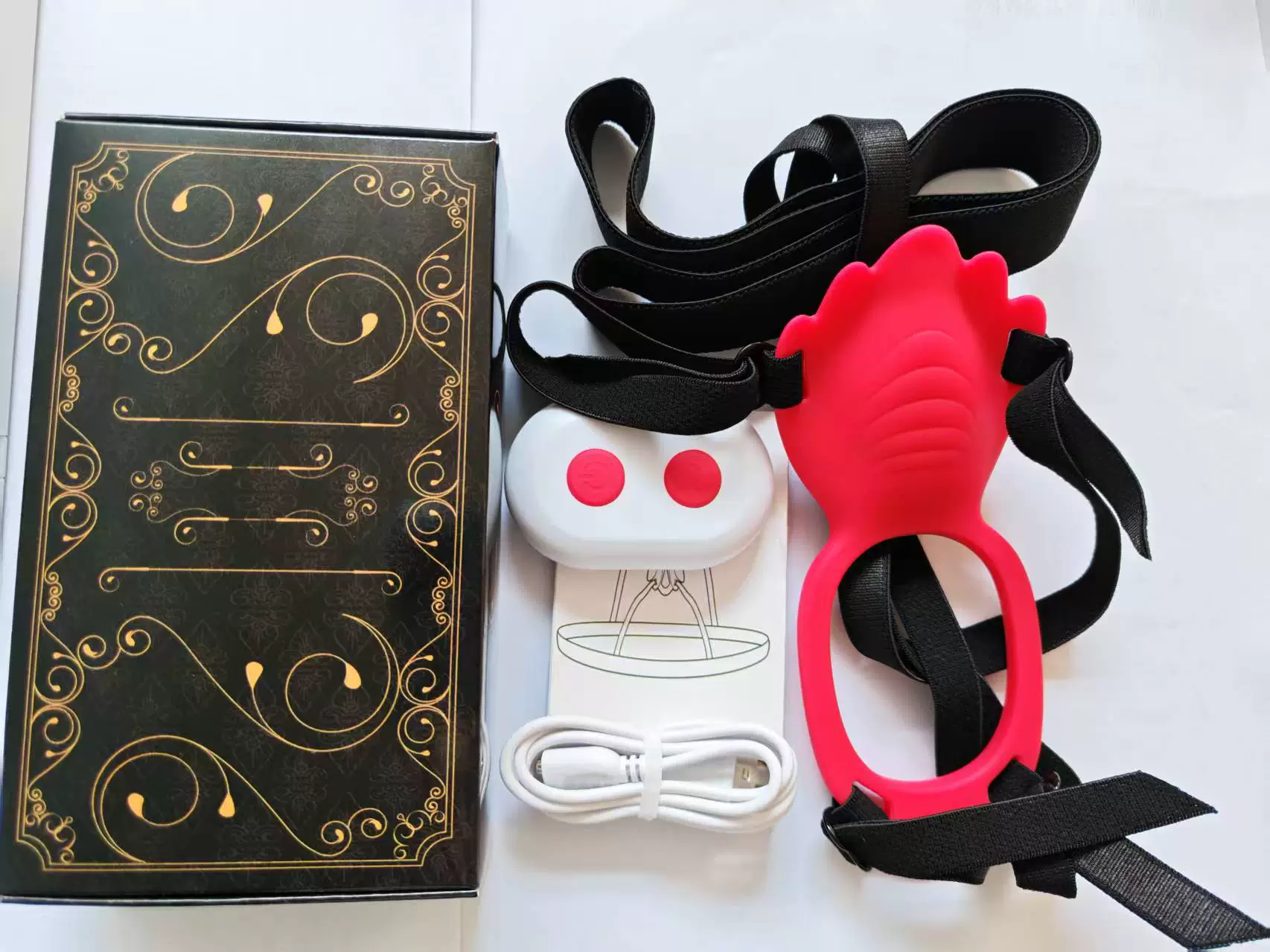 Носимый вибратор Octopus (модель), управление через приложение и пульт, бабочки-трусики, стимулятор G-точки и клитора