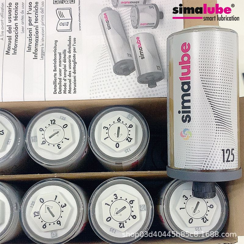 司马泰克自动注脂器瑞士原装simalube单点注油器125ML