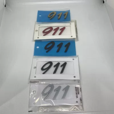 Carrera lettering, Targa rear | Car logo
