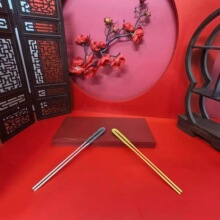 黄铜镀金镀银 手工錾刻 原创 宋制花钗 缠枝牡丹 并蒂莲 发簪