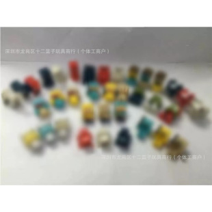 Cross-Border Hot-Selling 10/36 Minecraft Assembled Building Blocks Keychain Doll Hand-Made Ornaments