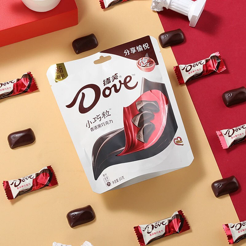 Dove маленький шоколад 84 г молочный свадебный конфет детские конфеты повседневная закуска супермаркет еда оптовый