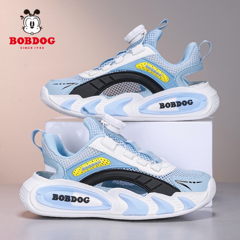 Babudou zapatos de marco para niño 2025 primavera y verano nuevo estilo sandalias deportivas para niños medianos y grandes sandalias casuales para niñas marea