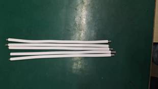 Factory LED table lamp snake shaped pvc hose table lamp pvc silicone sleeve neck fan hose 5*7*250