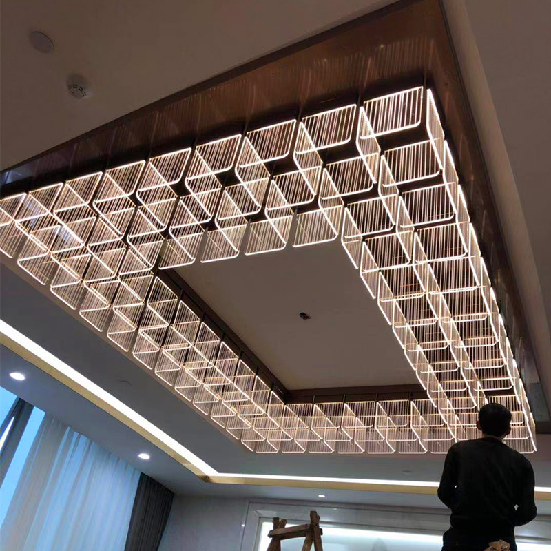 轻奢客厅灯简约大灯大气吊灯客厅主灯吸顶灯5新中山灯具