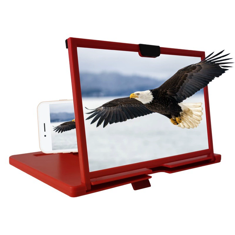 Производитель 10-дюймовый усилитель экрана мобильного телефона растягивается креативный растяжка 3d мобильный телефон усилитель увеличительного стекла