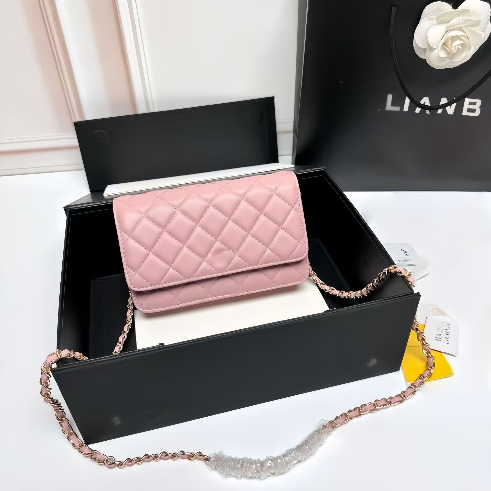 핑크 골드 버클