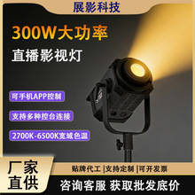 300W户外拍照摄影灯摄影棚拍摄直播灯室内直播间补光灯直播专用灯