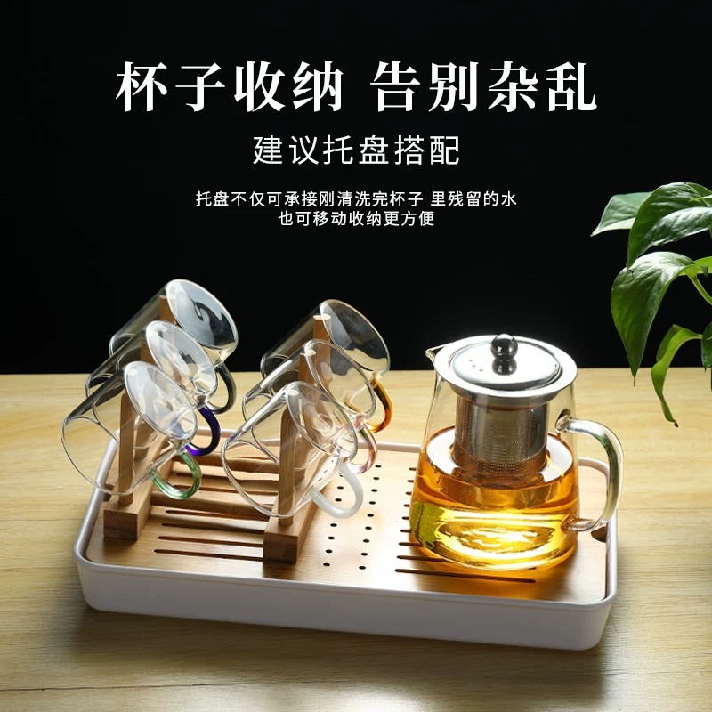 Taza de Té Kung Fu de Vidrio Resistente al Calor para Hogar