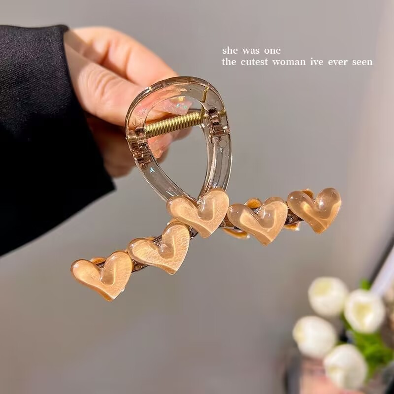 Advanced Satin Satin Big Black Bowknot Clip de tiburón Tocado Diamante cuadrado Horquilla en la parte posterior de la cabeza Clip de agarre Horquilla femenina