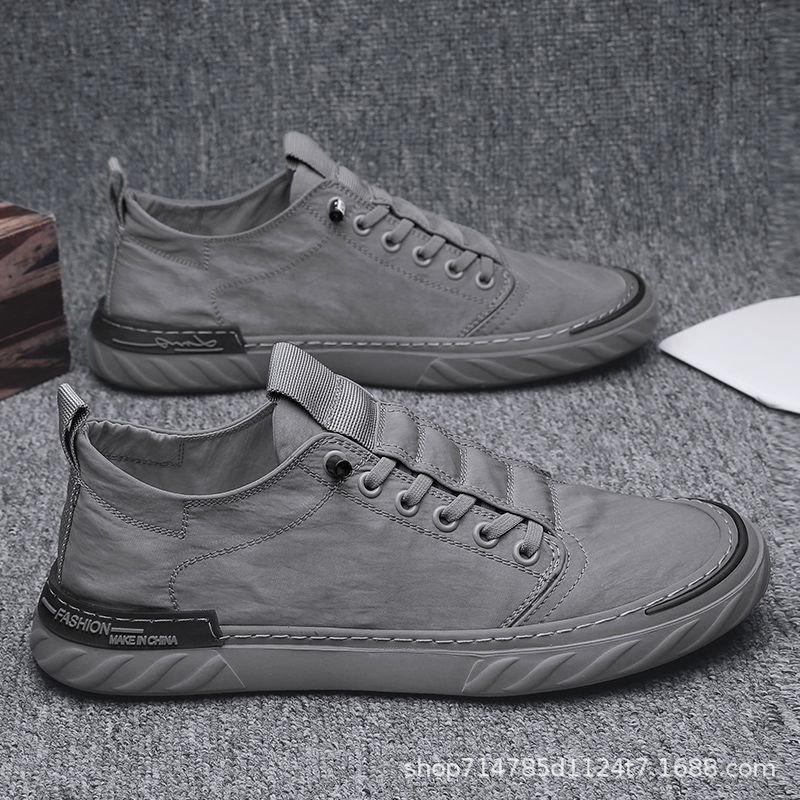2025 Cross-Border Spring New Breathable Old Beijing Cloth Shoes Korean Style Trendyy Versatile Shoes Men's Casual Canvas Sneakers 2025 Cross-Border Spring New Breathable Old Beijing Cloth Shoes Korean Style Trendyy Versatile Shoes Men's Casual Canvas Sneakers