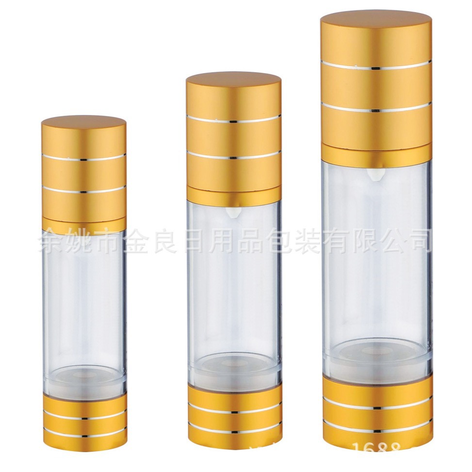 厂家供应大容量真空瓶乳液瓶精华素瓶膏霜瓶化妆品瓶套装