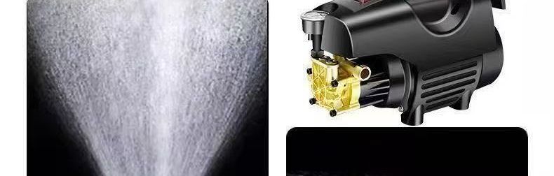 High-pressure household cleaning machine 22V car wash pump 0v car wash gadget high-power car washer portable fully automatic small size