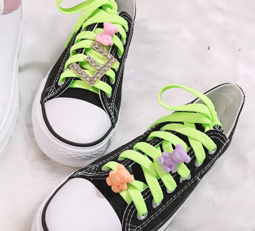 Resin Material Color Block Shoe Accessories Resin Comfort Slippers Summer Shoe Buckle