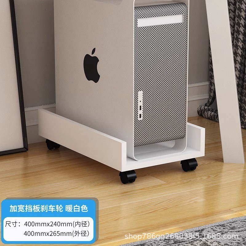 넓어진 흰색 직각 배플(내경 40-24cm) 범용 브레이크 휠