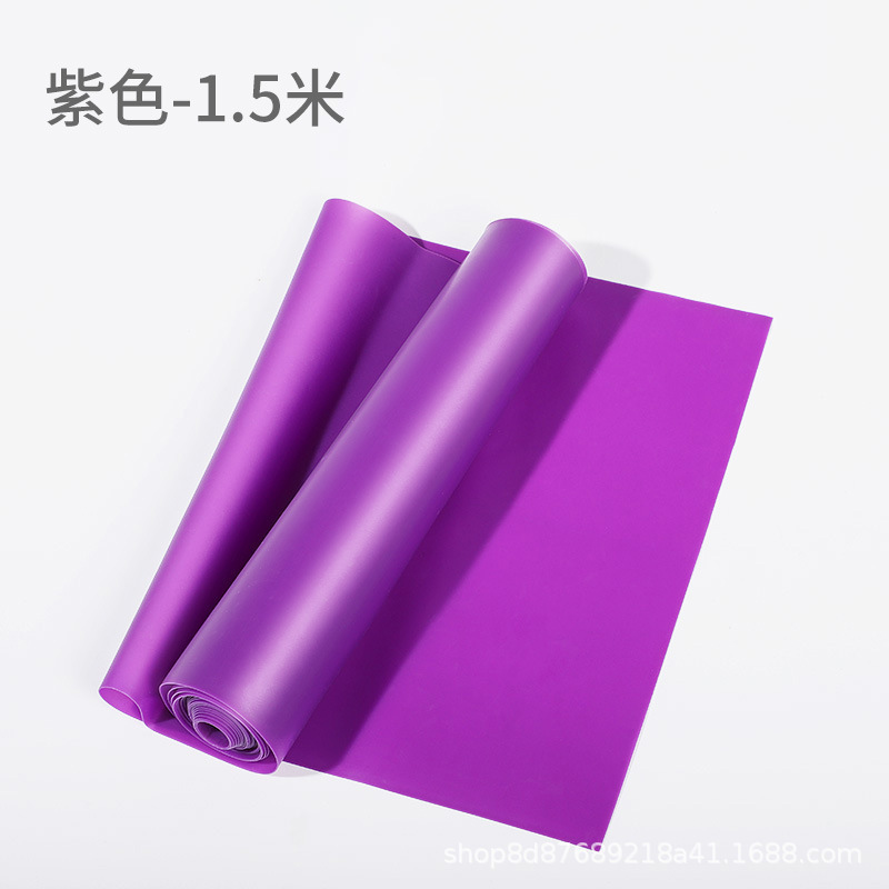TPE 弾性バンド 1.5m / 2m 弾性バンドストレッチバンドプル抵抗バンドヨガフィットネスプルバンド女性のための|undefined