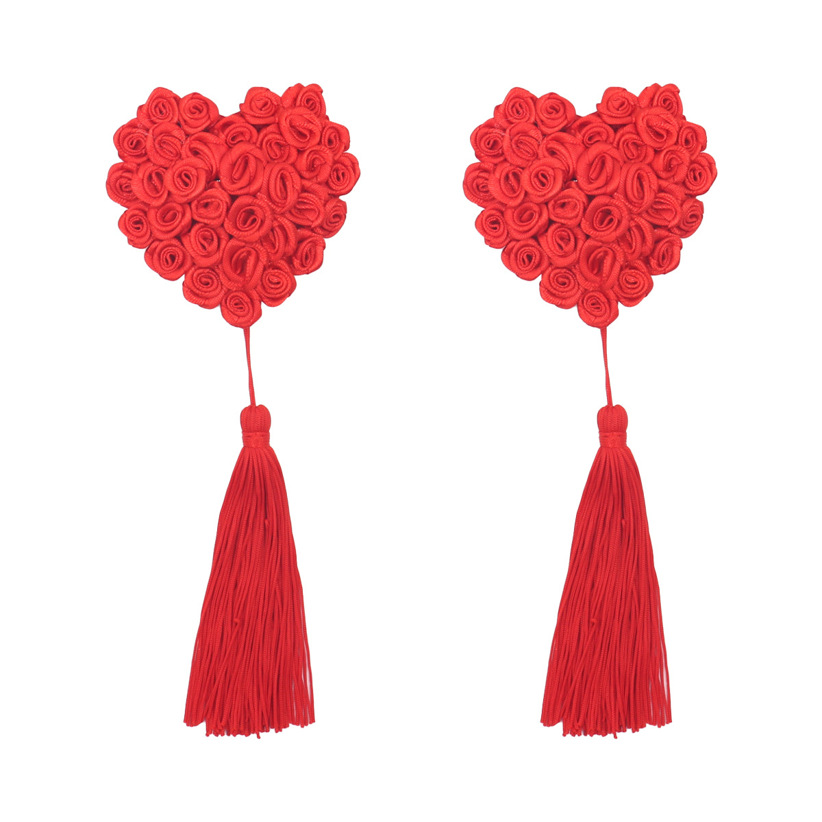 술과 빨간 장미